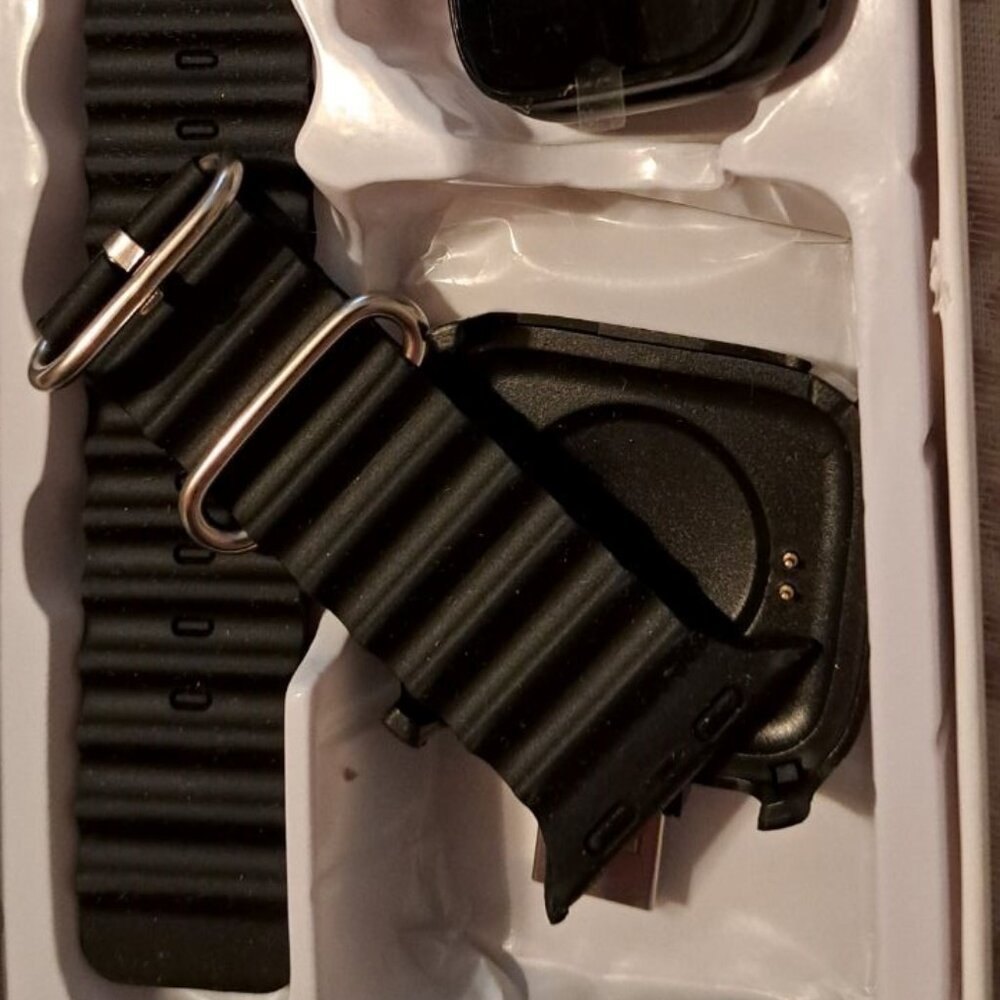 New FitPro Smart Watch - Black Band - Works w/Android and IOS - Waterproof